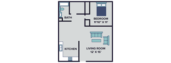 1 bed 1 bath floor plan at huntley ridge new albany