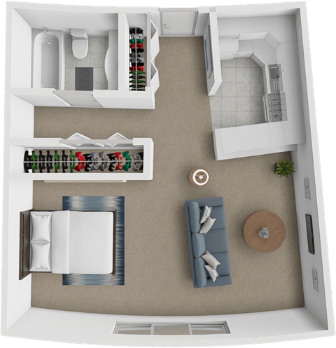 1610 Sunset Avenue Studio-2 Beds Apartment for Rent - Photo Gallery 26