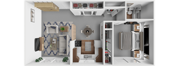 Interstate Apartments Little Sioux Floor Plan
