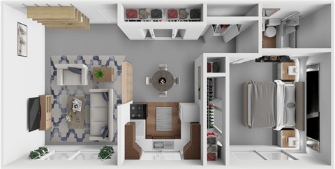 Interstate Apartments Little Sioux Floor Plan