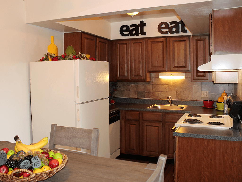 Apartment Kitchen with appliances