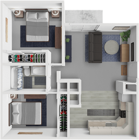 3915 Winona Way 1-2 Beds Apartment for Rent - Photo Gallery 25