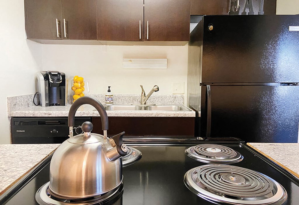 fully equipped kitchens at WIlmington NC apartments