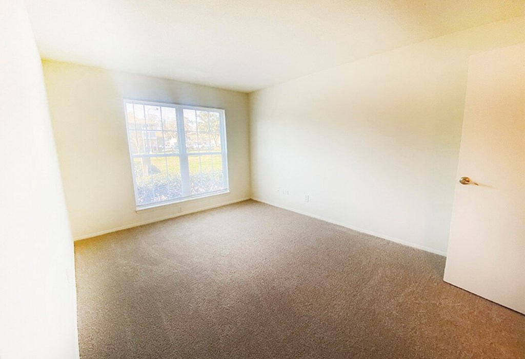 large windows at The Creek Apartments