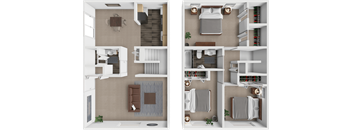 a 3 bedroom townhouse with 1.5 bathrooms in south bend IN