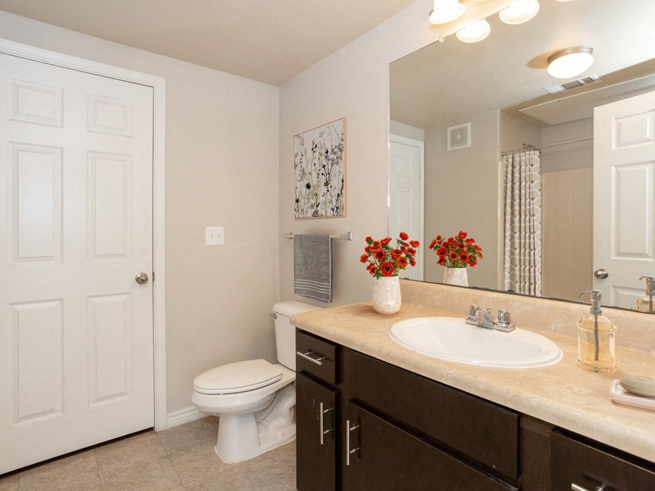 apartment with Modern Bathroom
