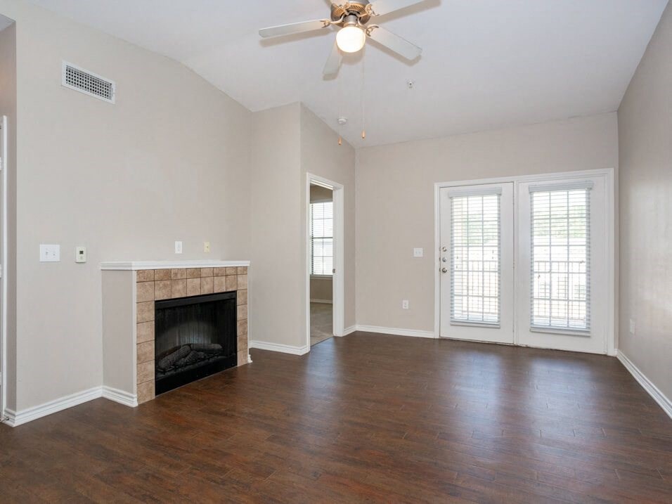 Fireplaces in Select Apartments