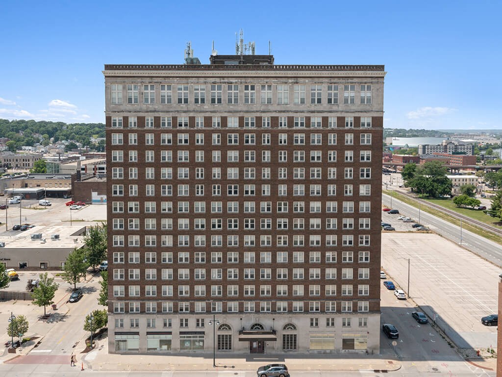 historic hotel converted into apartments