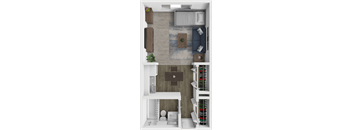 Dinghy floor plan