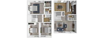Yacht floor plan
