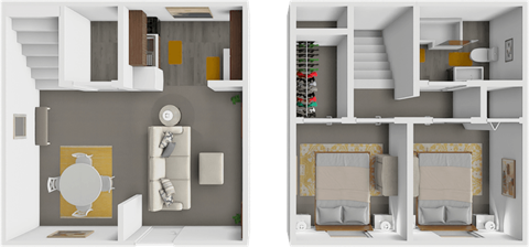 Lake Point 2 Bedroom Townhome