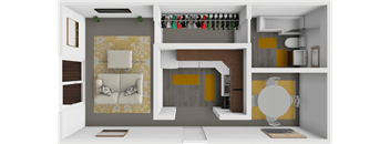 Lake Point Studio floor plan
