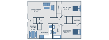 2 bedroom apartments