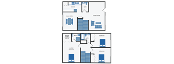 3 bedroom apartment floor plan