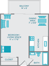 the atwood studio floor plan