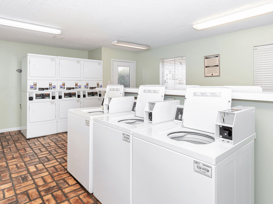 laundry center at apartments