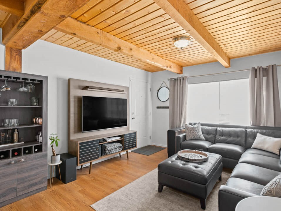 spacious living space at mountaineer village apartments