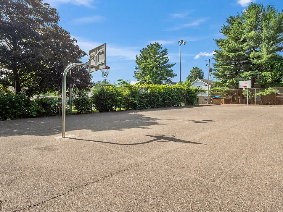apartment community with Basketball Court