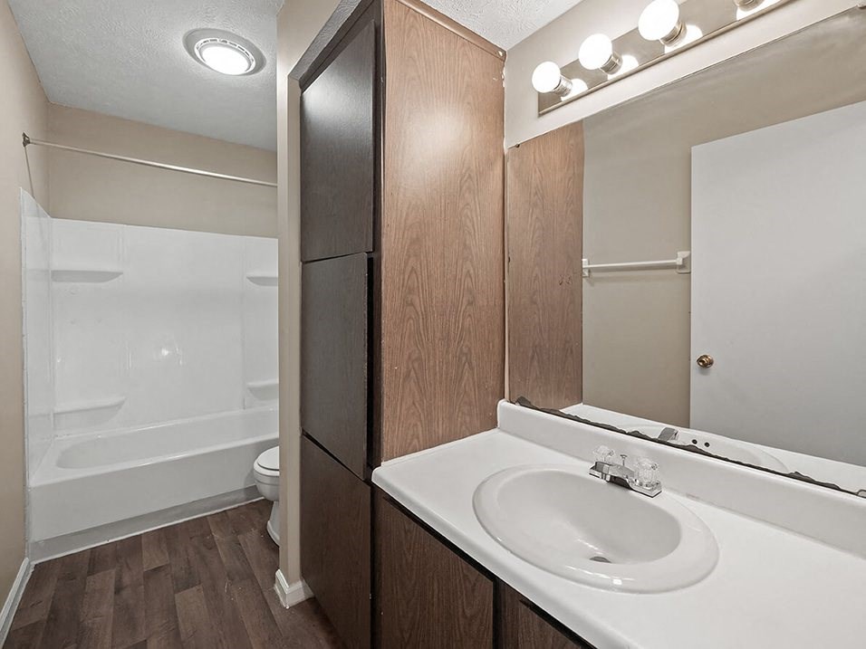 bathroom in apartment