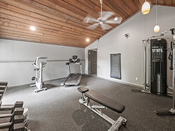 fitness center at McMillen Woods Apartments - Photo Gallery 15
