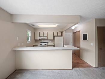 apartment with open kitchen