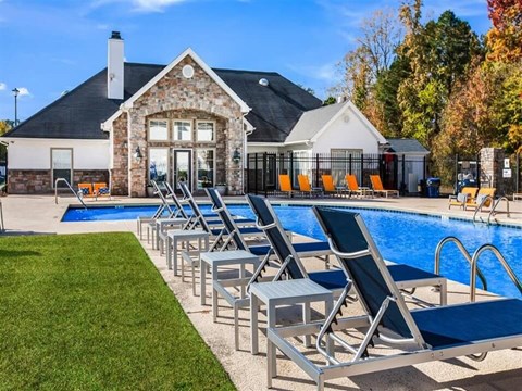 pool at The Junction at Ramsey & Carver Apts