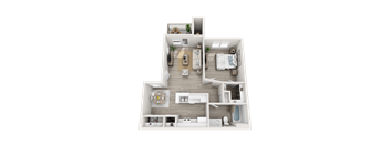 one bedroom apartment floor plan