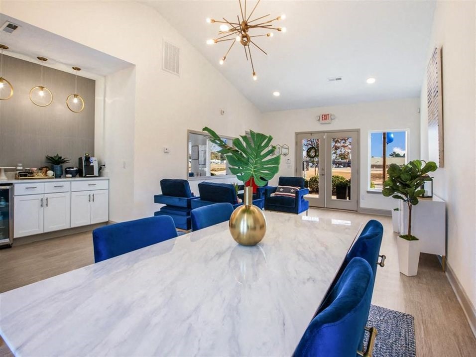 clubhouse at The Landing apartments