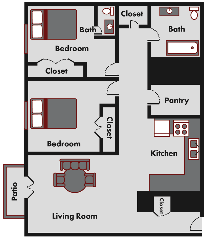 marquette mi apartments with two bedrooms