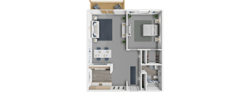 1 bedroom apartment in Cedar Rapids
