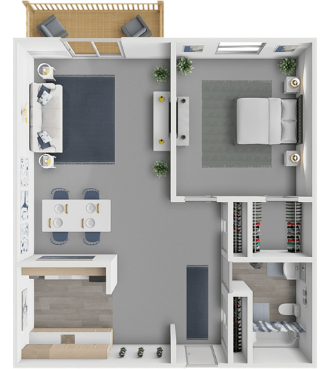 1 bedroom apartment in Cedar Rapids