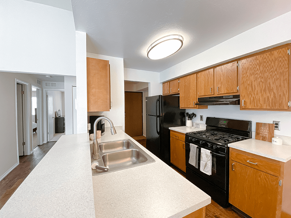 apartment Kitchen with Dishwasher