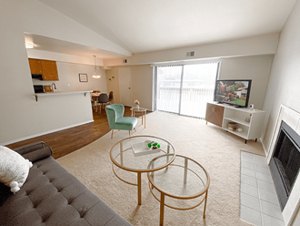 apartment with fireplace