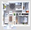 one bedroom apartment floor plan