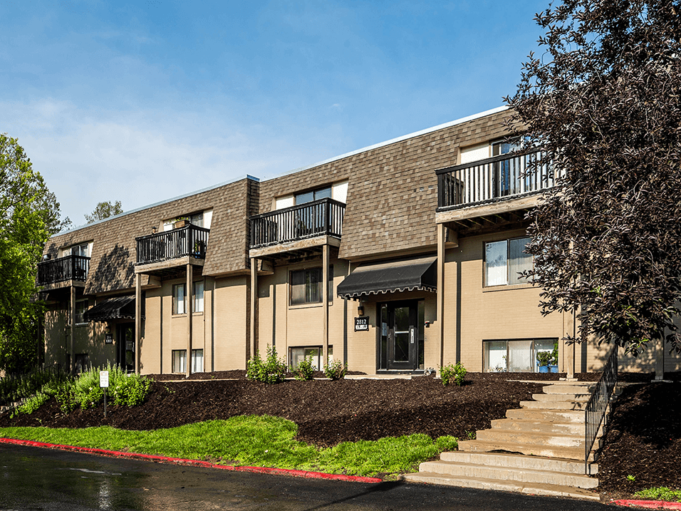 a picture of a building with steps leading up to it