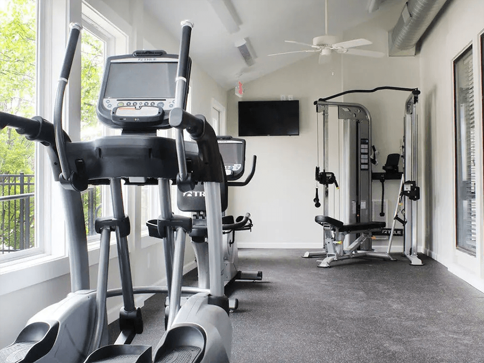 Fitness Center with Weight Machines