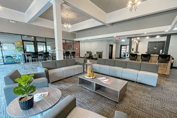 clubhouse amenity at Preserve at Woodland Apartments