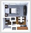 Studio | 336 sq. ft.