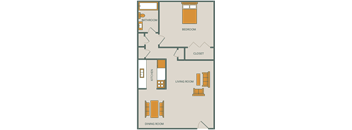 RANCHVIEW GARDENS | 1 BEDROOM 1 BATH