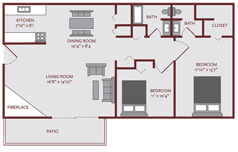 4481 Stonecastle Drive 1-4 Beds Apartment for Rent - Photo Gallery 20