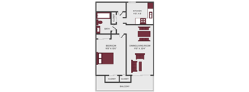 maple leaf floor plan at seasons on chelsea apartments