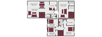 sprucewood floor plan at seasons on chelsea apartments