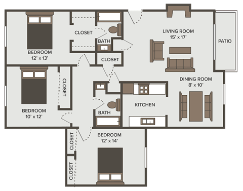 aronoff floor plan at villages at symmes crossing