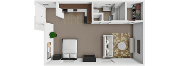 small studio floor plan at sunnydale estates