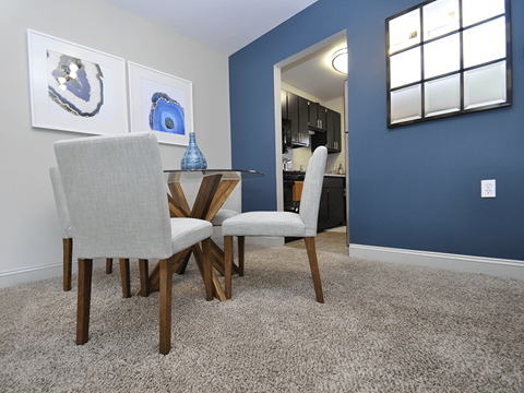 Dining Area near kitchen apartment