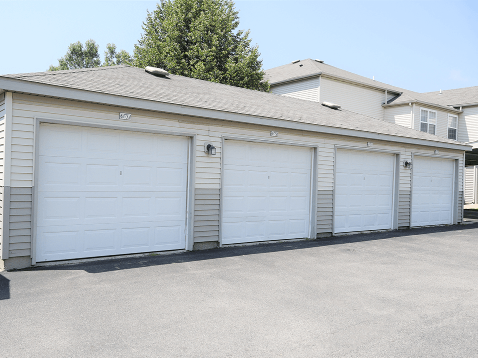 apartment with garage at shroeline landing apartments in norton shores, MI
