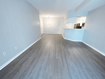 modern, updated living room at shoreline landing in Norton Shores, MI - Photo Gallery 3