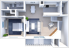 1 bedroom 1 bathroom floor plan at shoreline landing
