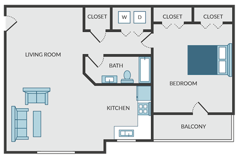 a blueprint of a floor plan of a house