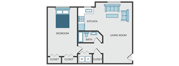 a blueprint of a floor plan of a house
